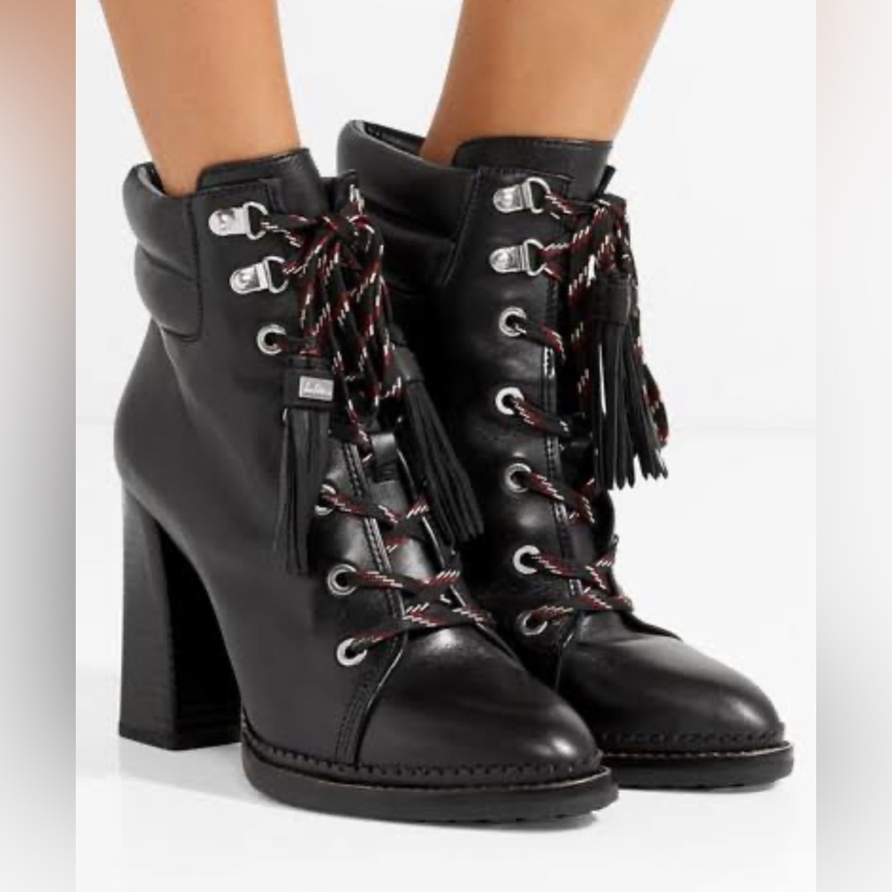 Sam Edelman Sondra Lace Up Leather Ankle Boots